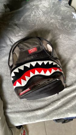 Sprayground Shark Mouth Transparent Backpack