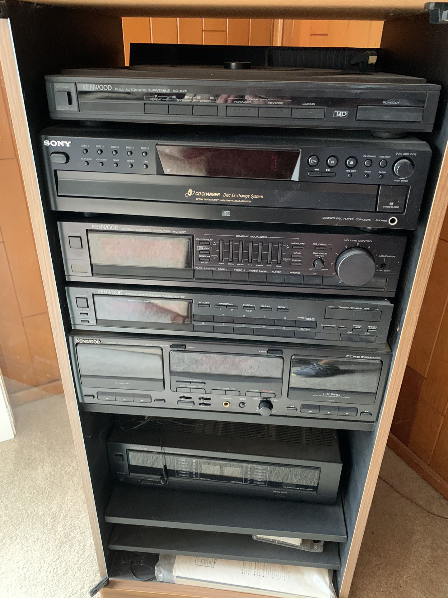 Kenwood Stereo system top of the line 90’s