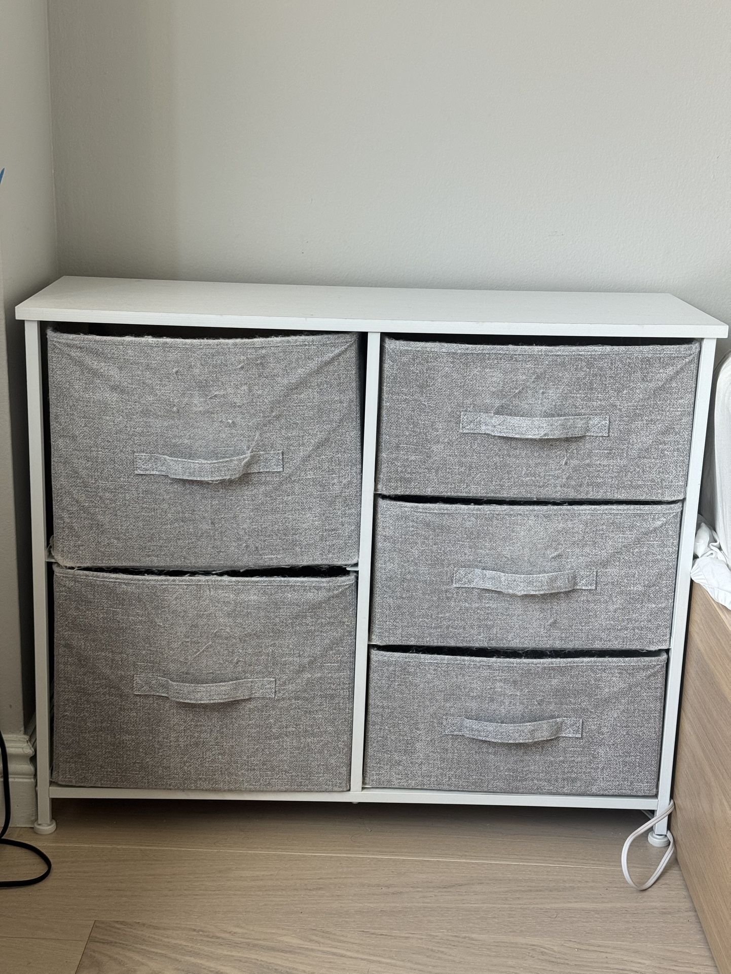 Small Dresser With Felt Drawers