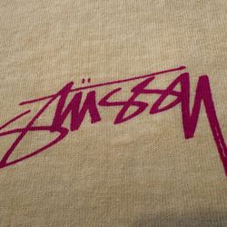 Stussy Sunbeams In The Valley Of The Kings Sphinx Graphic Tee Mens Size Medium