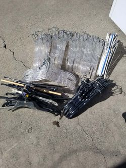 Tengo una bolsa de ganchos para la ropa