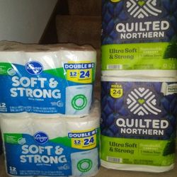 Toilet Paper! Quilted Northern Or Kroger! 