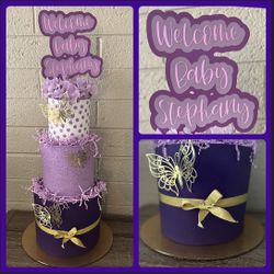 Custom Made Diaper Cakes