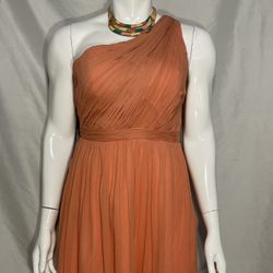 J. Crew Orange Dress Women’s Size 8