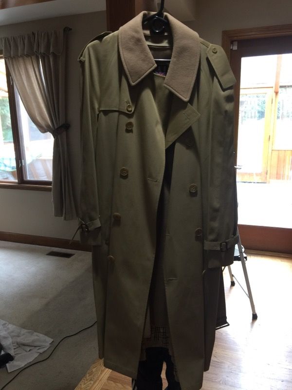 London New York DAKS Men's overcoat