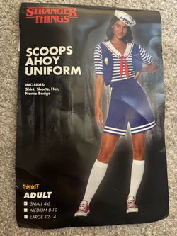 Stranger Things Robin Scoops Costume - SIZE S