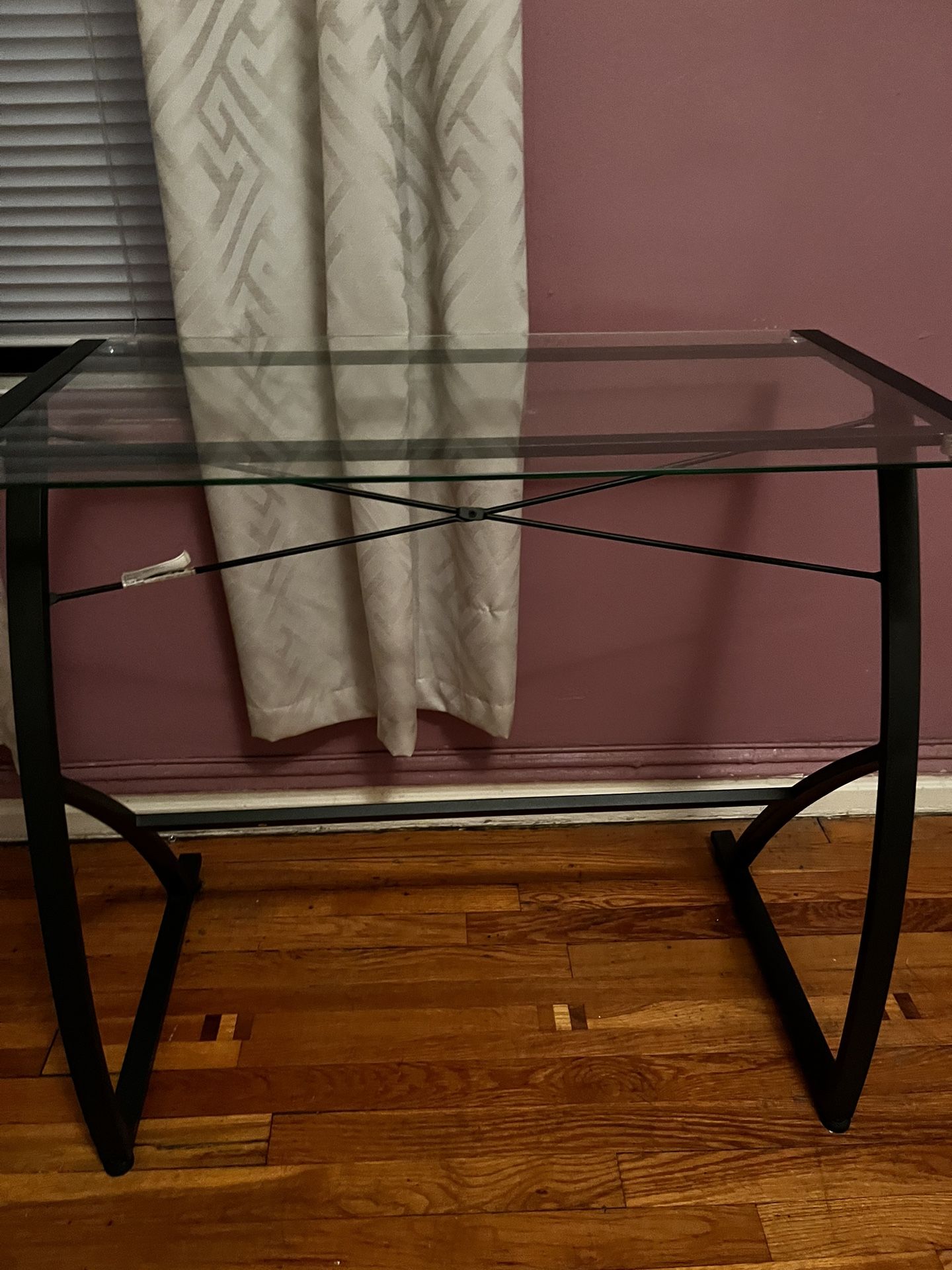 Glass Desk