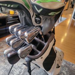 Titleist T100 Forged + Driver And Bag