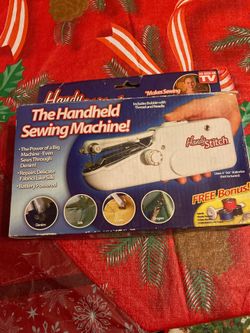 The handheld sewing machine