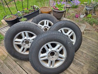 Nearly new tires