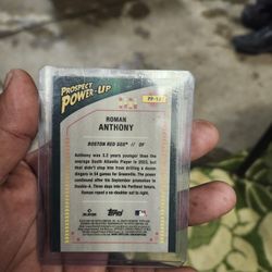 Roman Anthony Card
