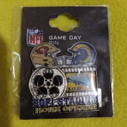 49ers Game Day Pin 9/17/2023