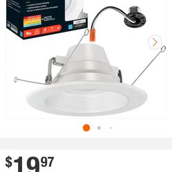 LED, color changing recessed trim.