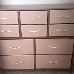 10 Drawer Dresser Organizer w/ Side Pockets