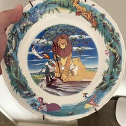 Lion King Collectible plate