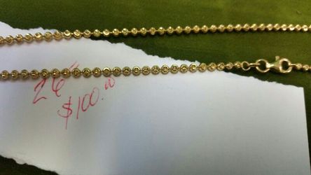 Sterling silver chain