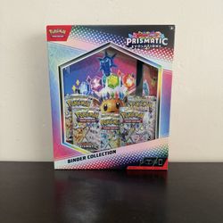 Pokemon Prismatic Evolutions Binder Collection 