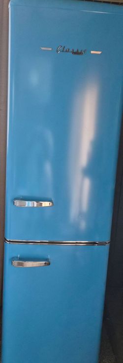 Blue Retro Classic Refrigerator