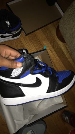 Royal blue toe