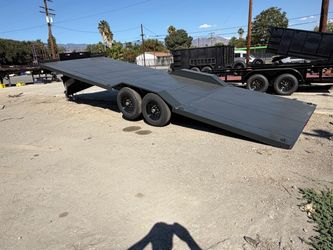 26x8.5 heavy duty power tilt trailer