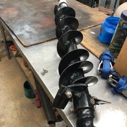 Post hole digger 6” auger and bit
