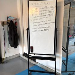 Whiteboard Small On Wheels 