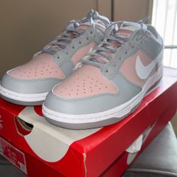 Nike Dunk Low Pink Oxford Shoes