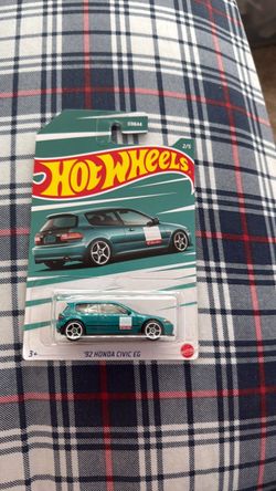 Hot Wheels '92 Honda Civic EG Green Walmart Exclusive 1:64 Scale