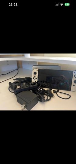 Nintendo Switch OLED White with Accessories