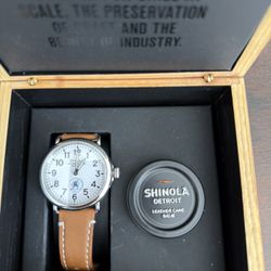 Shinola Detroit Runwell 41mm Watch-original W/box