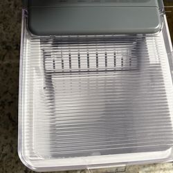 Mainstays Portable Countertop Ice Maker, 26 lbs Per Day