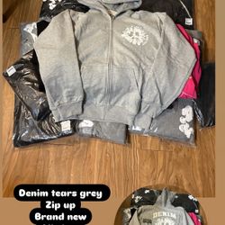 Denim Tear Zip Ups