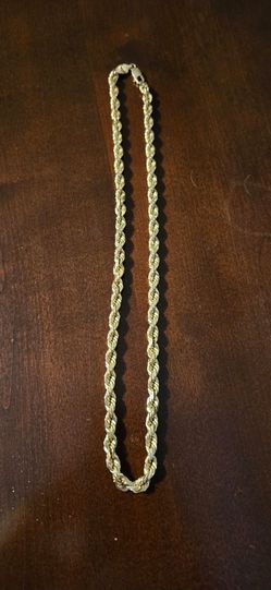 14k GOLD ROPE CHAIN