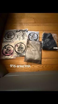 hellstar chrome hearts sp5der shorts  essentials sold all M