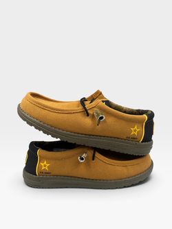 Hey Dude Men’s 11 Wally Energy  US Army Shoes Slip on Loafers NWT