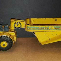 Vintage Lumar Marx Pressed Steel Rocker Dump implement