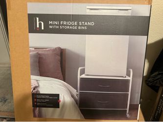Night Stand Mini Fridge Stand