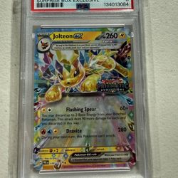 Jolteon EX #030 - PSA 8