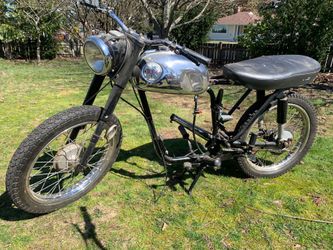 Old BSA Motorcycle Project Bikes