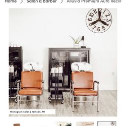 Shampoo Chair For Salon 