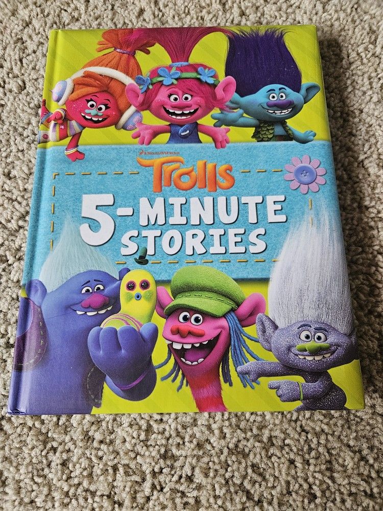 New TROLLS 5- MINUTE STORIES