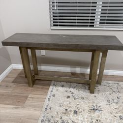 59" Modern Entryway Table 