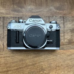Vintage Canon AE-1 35mm SLR Film Camera