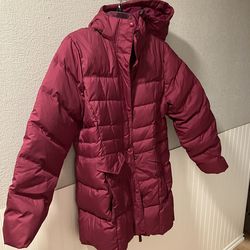 L.L. Bean Down Coat, long- size medium