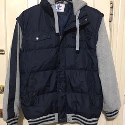 Icon US men’s navy &gray jacket XXL