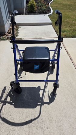Medline walker with seat