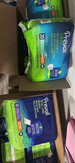 READ Discription! Prevail Per-Fit Daily Underwear & Total Care Underpads
