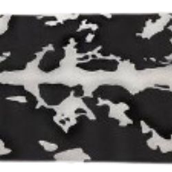 Cow Bath Rug By Kavka Designs- 2' x 3' - Black, White