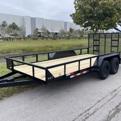 New 7x18 Utility Trailer