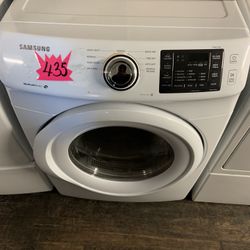 White Samsung Dryer